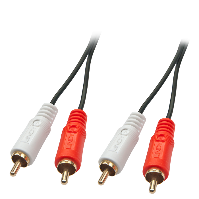 Cavo Audio Stereo 2 x RCA Maschio/Maschio, 5m