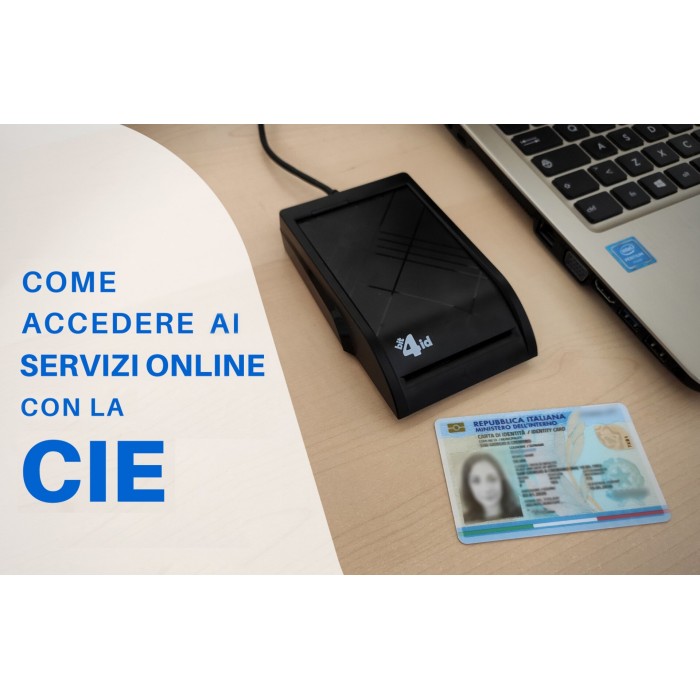 Lettore di smart card firma digitale CIE minilector PLUS contactless pc e  Mac