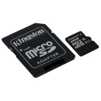 MicroSD Kingston 32GB  HC Class 10 con adattatore SD
