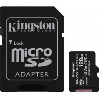 MicroSD Kingston 128GB  HC Class 10 con adattatore SD