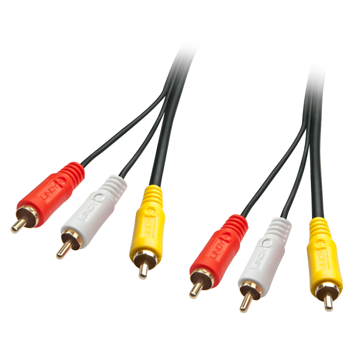 Cavo Audio/Video 3 x RCA, 1m