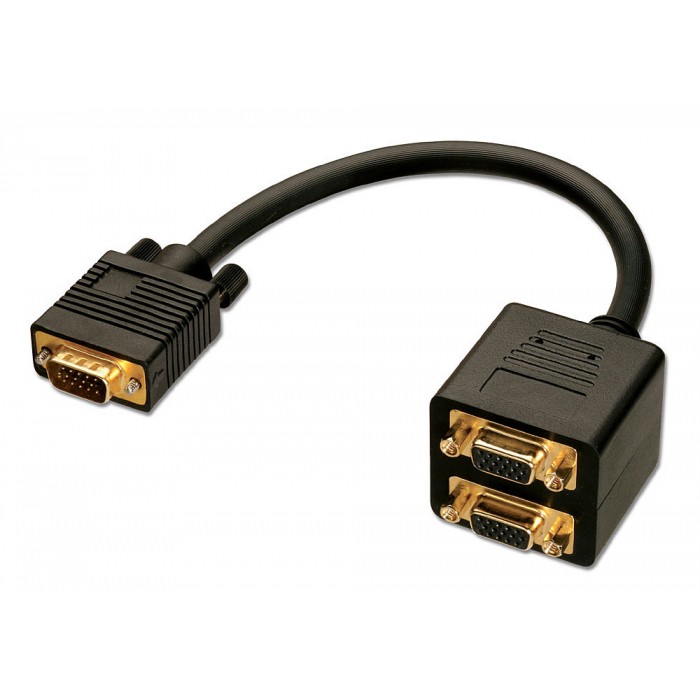 Cavo Splitter VGA, 2 Porte