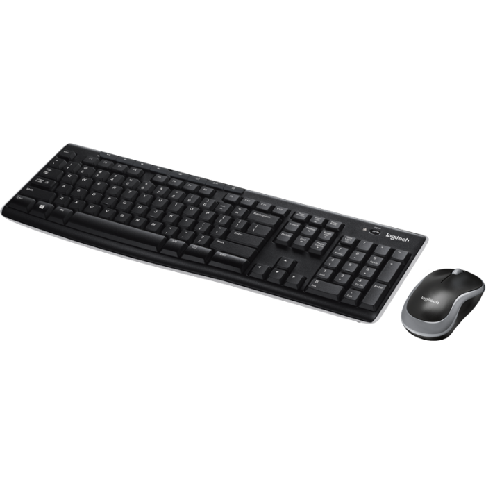 Tastiera e Mouse Wireless Logitech Combo MK270