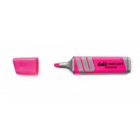 Evidenziatore fluorescente Buffetti - rosa - Tratto 2-5 mm - Punta a scalpello