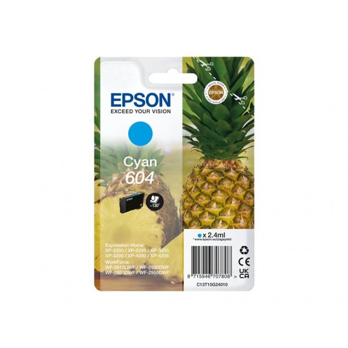 Cartuccia inchiostro Epson 604 Ciano