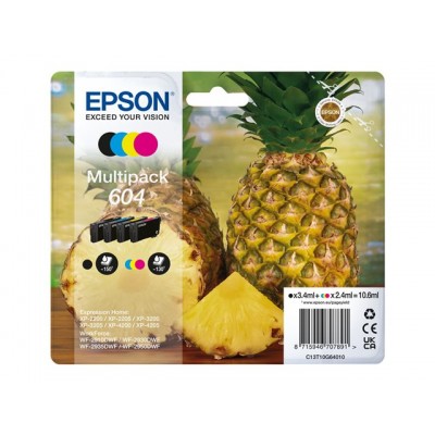 Cartuccia inchiostro Epson 604 Multipack nero,ciano,magenta,giallo