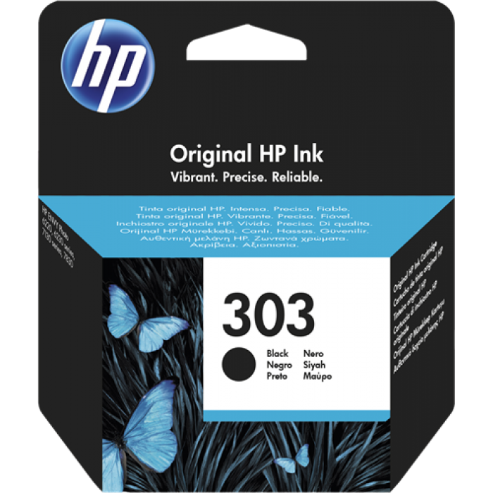 Cartuccia ricambio inchiostro originale HP 303 nero Envy