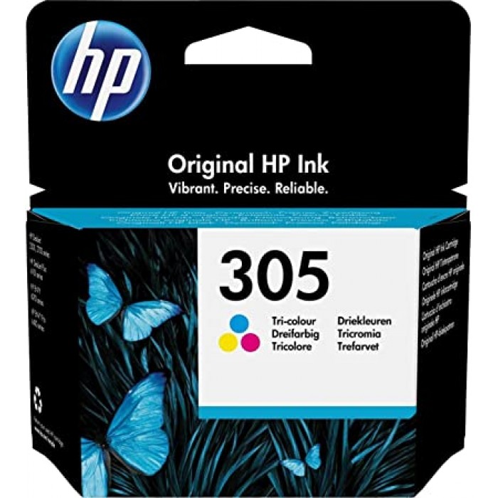 Cartuccia ricambio inchiostro originale HP 305 colore