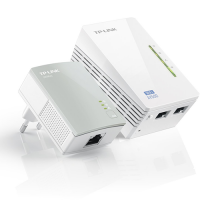 Kit Powerline Wifi AV600 Mbps Tp-Link TL-WPA4220 con 2 porte ethernet 