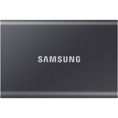 Hard Disk esterno portatile SSD Samsung  MU-PC1 T7 1TB grigio titanio