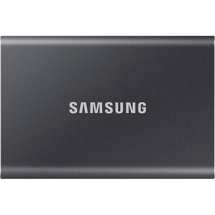 Hard Disk esterno portatile SSD Samsung  MU-PC1 T7 1TB grigio titanio