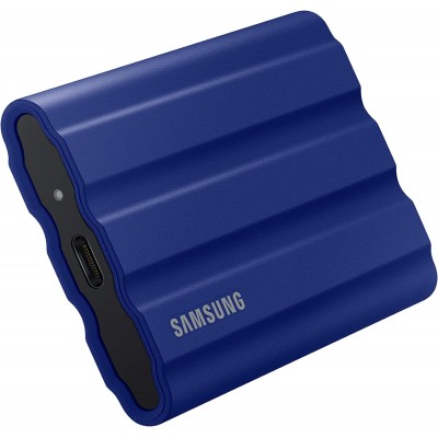 Hard Disk esterno portatile SSD Samsung  T7 Shield 1TB Blue