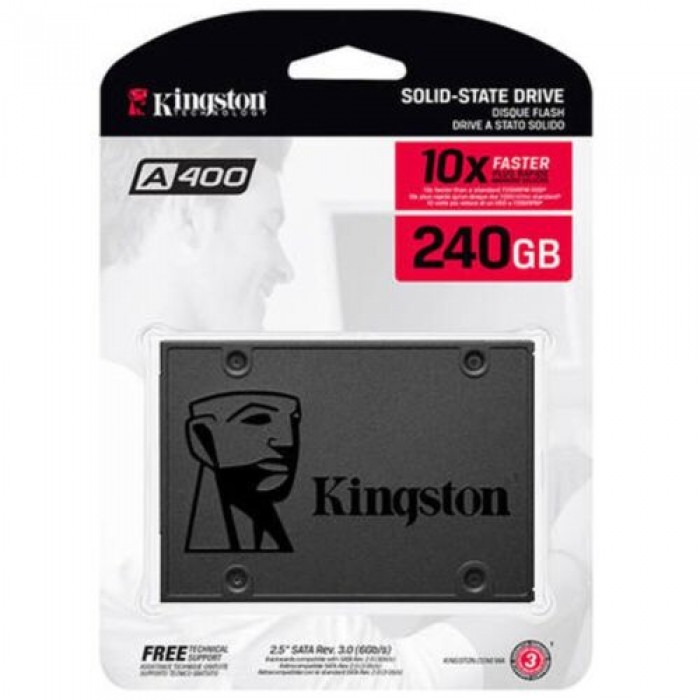 Hard disk SSD Kingston 240gb A400 10X