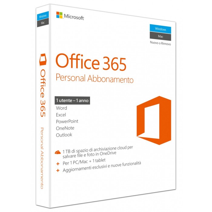 Microsoft Office 365 Personal Mac/Win