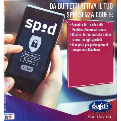 Attivazione SPID identità digitale Buffetti 