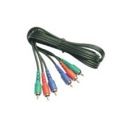 CAVO VIDEO 3 SPINE RCA / 3 SPINE RCA SEGNALE RGB (ROSSO VERDE BLUE) VG176 3MT