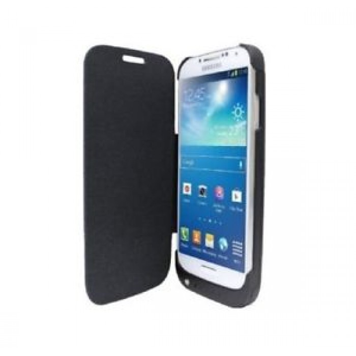 CUSTODIA CON FLIPCASE E BATTERIA D'ERMERGENZA DA 3200 MAH POWERCASE PER SAMSUNG S4