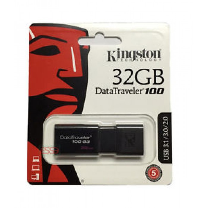 PENDRIVE  32GB USB KINGSTON G3 3.1 3.0 2.0  DT100G3/32GB