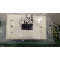 Doppia Presa RJ45 Da Parete Da Incasso Matsuyama EC040 Ethernet Lan