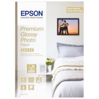 Carta fotografica Epson premium glossy lucida C13S042155 5 stelle A4 15 fogli